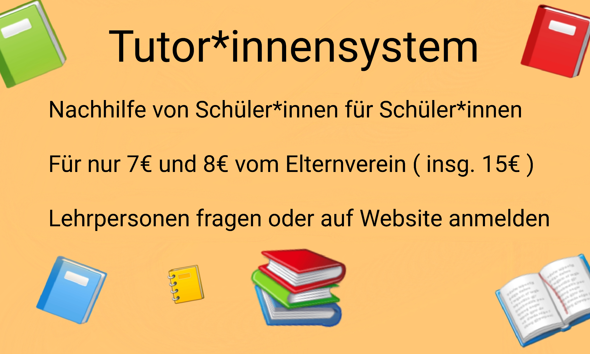 Tutor*innen-Plakat